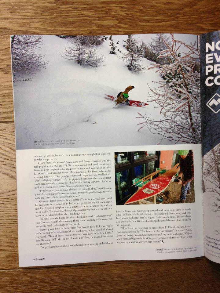 Kronicle Magazine about Peace Love and Powder-02